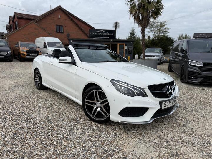 Mercedes-Benz E Class 2.1 E220d AMG Line Edition Cabriolet G-Tronic+ Euro 6 (s/s) 2dr Mercedes-Benz E Class 2.1 E220d AMG Line Edition Cabriolet G-Tronic+ Euro 6 (s/s) 2dr
