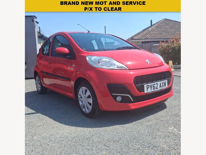 Peugeot 107 1.0 12V Active Euro 5 5dr