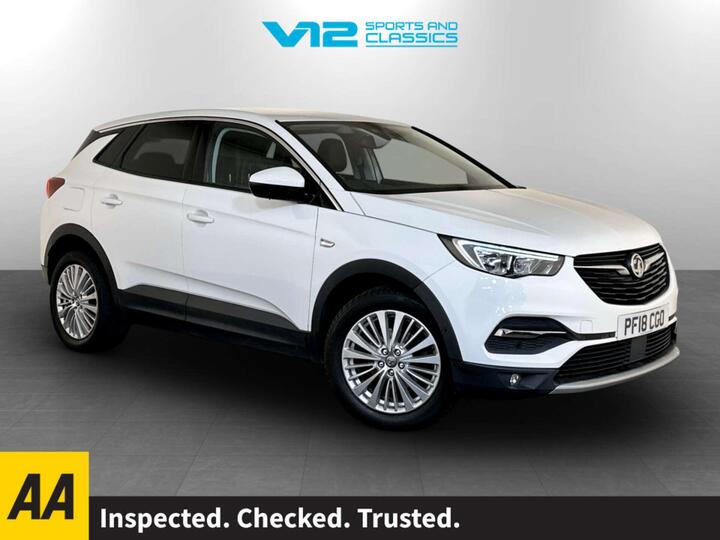 Vauxhall Grandland X 1.2 Turbo Sport Nav Auto Euro 6 (s/s) 5dr