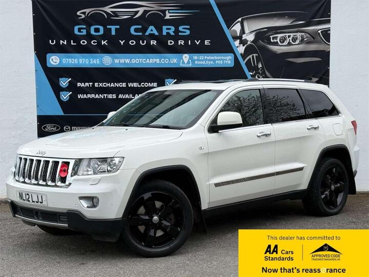 Jeep Grand Cherokee 3.0 V6 CRD Overland Auto 4WD Euro 5 5dr