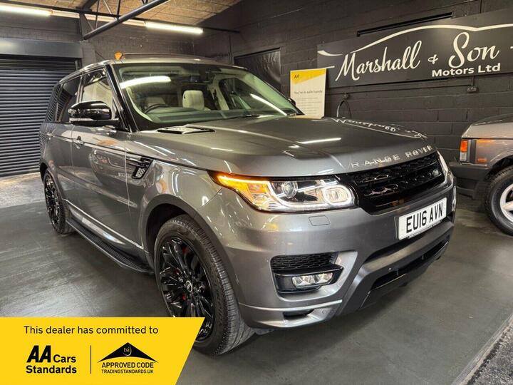 Land Rover RANGE ROVER SPORT 3.0 SD V6 Autobiography Dynamic Auto 4WD Euro 6 (s/s) 5dr Land Rover RANGE ROVER SPORT 3.0 SD V6 Autobiography Dynamic Auto 4WD Euro 6 (s/s) 5dr