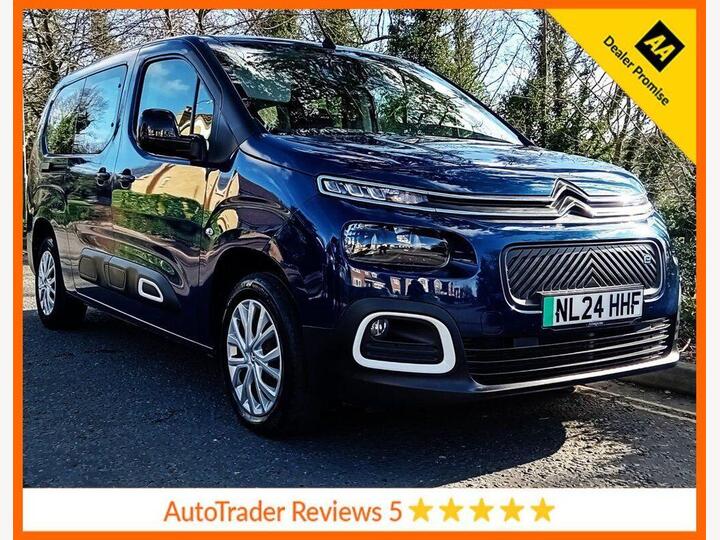 Citroen E-Berlingo 50kWh Feel XL Auto 5dr (7.4kW Charger)