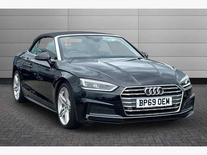 Audi A5 Cabriolet 2.0 TDI 40 S Line S Tronic Euro 6 (s/s) 2dr Audi A5 Cabriolet 2.0 TDI 40 S Line S Tronic Euro 6 (s/s) 2dr