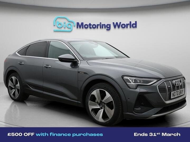 Audi E-tron 55 S Line Sportback Auto Quattro 5dr 95kWh