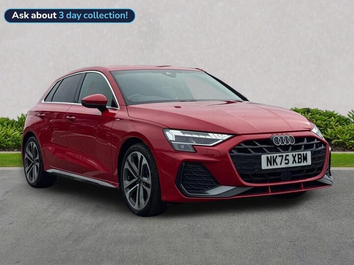Audi A3 1.5 TFSI 35 S Line Sportback S Tronic Euro 6 (s/s) 5dr