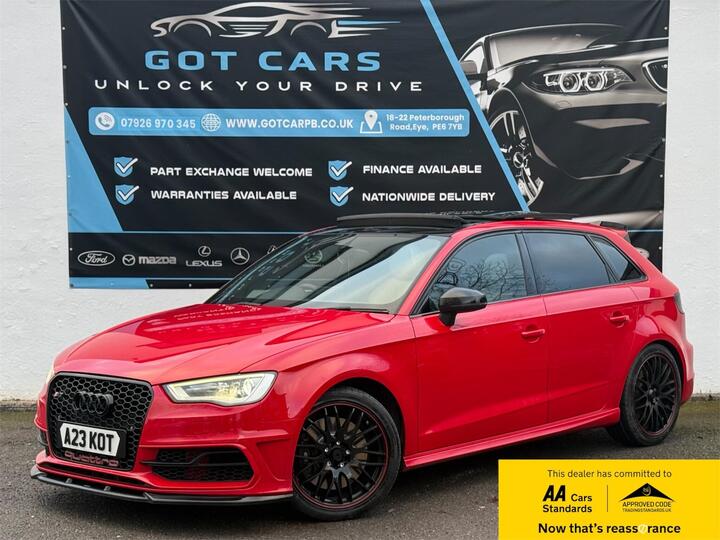 Audi S3 2.0 TFSI Sportback S Tronic Quattro Euro 6 (s/s) 5dr