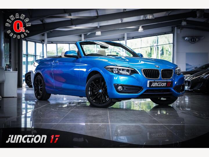 BMW 2 Series 2.0 220d Sport Auto Euro 6 (s/s) 2dr