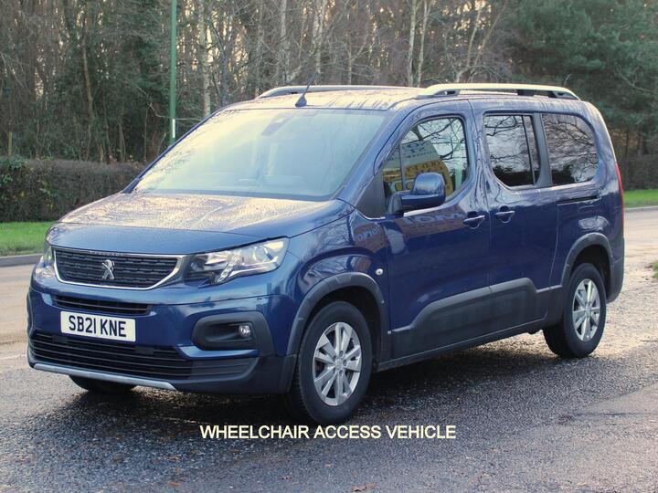 Peugeot Rifter 1.2 Pure Tech 130 Allure 5 Dr Wheelchair Accessible Vehicle Peugeot Rifter 1.2 Pure Tech 130 Allure 5 Dr Wheelchair Accessible Vehicle