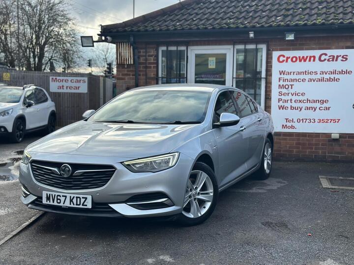 Vauxhall Insignia 1.6 Turbo D EcoTEC Tech Line Nav Grand Sport Euro 6 (s/s) 5dr