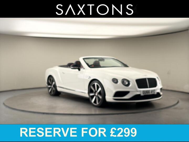 Bentley Continental 4.0 V8 GTC S Auto 4WD Euro 6 2dr