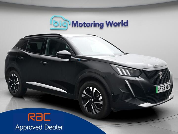 Peugeot E-2008 50kWh GT Auto 5dr (7kW Charger)