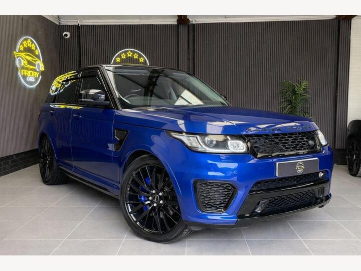 Land Rover RANGE ROVER SPORT 5.0 V8 SVR Auto 4WD Euro 6 (s/s) 5dr