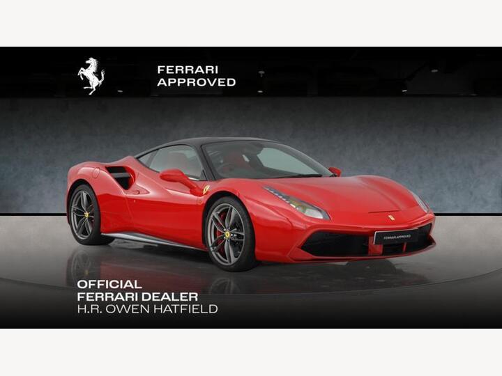 Ferrari 488 3.9T V8 GTB F1 DCT Euro 6 (s/s) 2dr