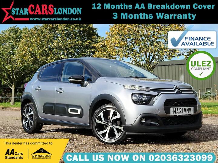 Citroen C3 1.2 PureTech Shine Plus Euro 6 (s/s) 5dr Citroen C3 1.2 PureTech Shine Plus Euro 6 (s/s) 5dr