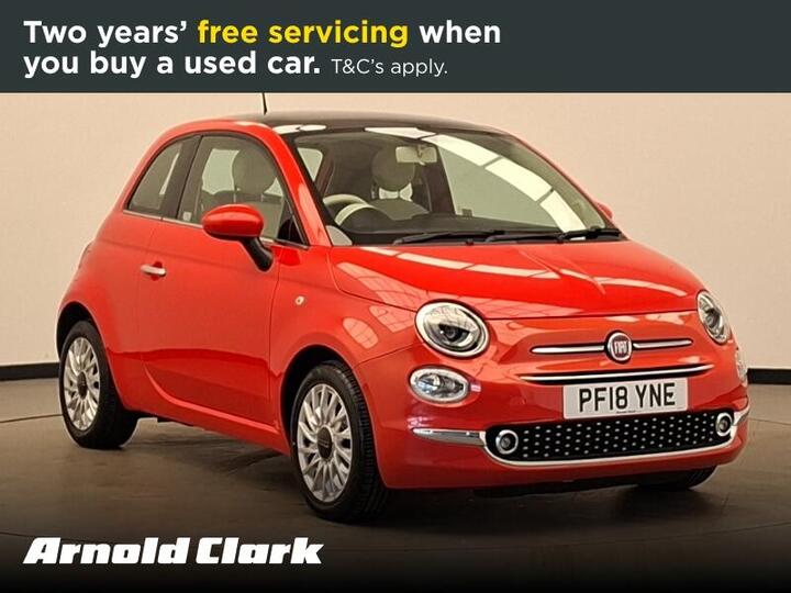 Fiat 500 1.2 Lounge Euro 6 (s/s) 3dr
