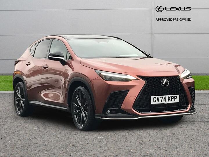 Lexus NX 2.5 450h+ 18.1kWh F Sport Takumi E-CVT 4WD Euro 6 (s/s) 5dr