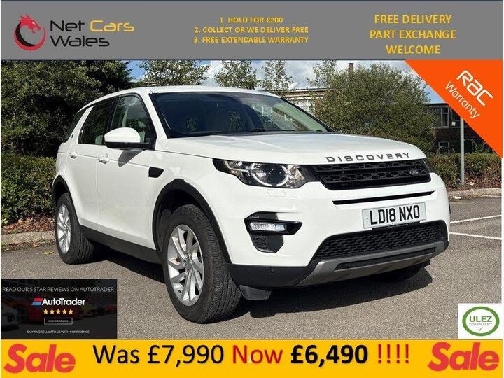 Land Rover Discovery Sport 2.0 TD4 SE Tech 4WD Euro 6 (s/s) 5dr