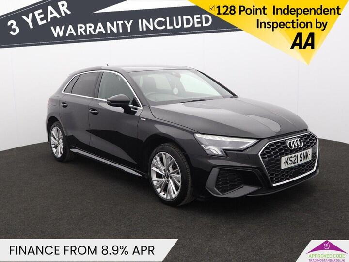 Audi A3 1.4 TFSIe 40 S Line Sportback S Tronic Euro 6 (s/s) 5dr 13kWh