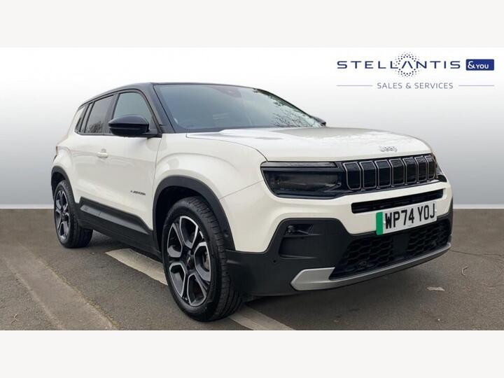 Jeep Avenger 54kWh E-Summit Auto 5dr