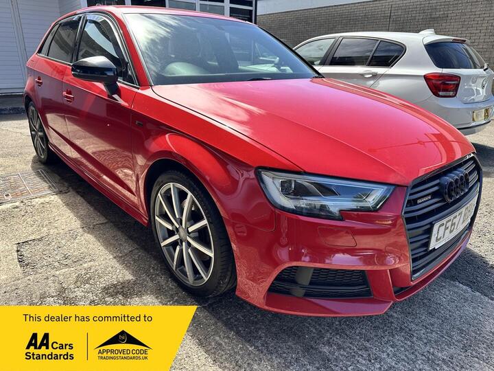 Audi A3 2.0 TDI Black Edition Sportback S Tronic Quattro Euro 6 (s/s) 5dr