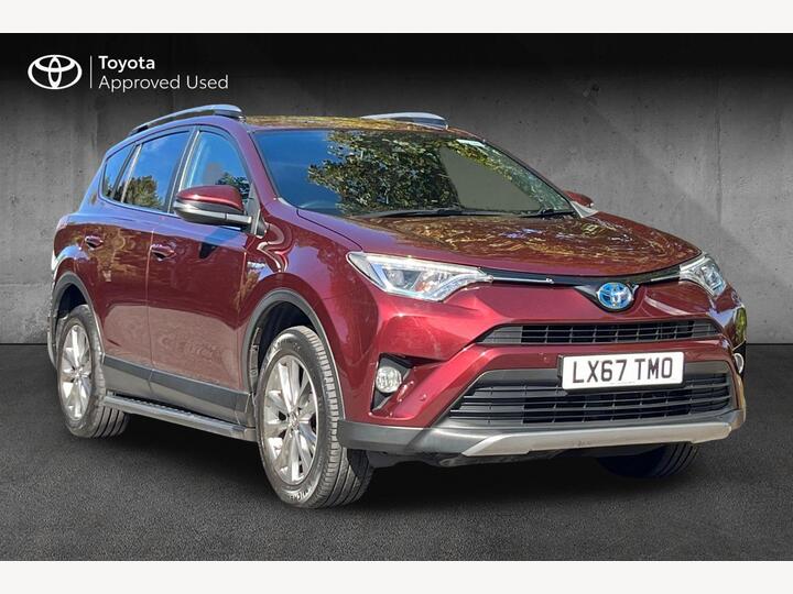 Toyota RAV4 2.5 VVT-h Excel CVT 4WD Euro 6 (s/s) 5dr (Safety Sense, Nav)