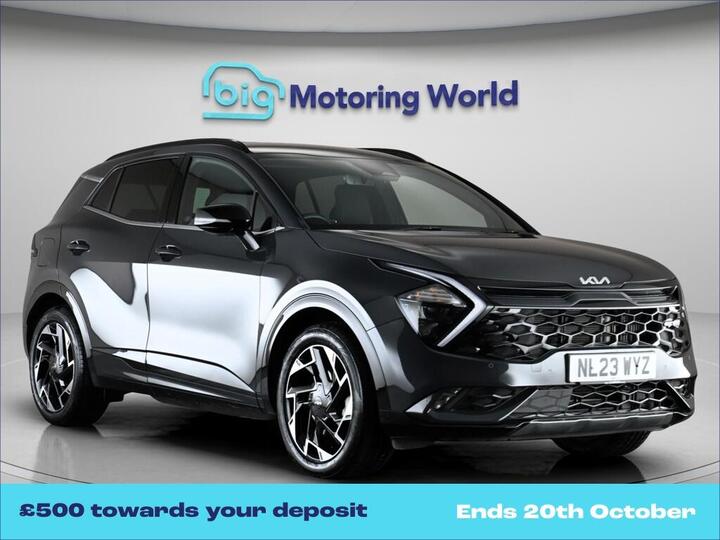 Kia Sportage 1.6 T-GDi 13.8kWh GT-Line Auto AWD Euro 6 (s/s) 5dr