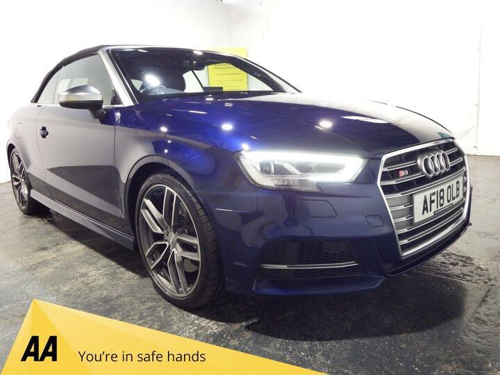 Audi S3 2.0 TFSI Cabriolet S Tronic Quattro Euro 6 (s/s) 2dr