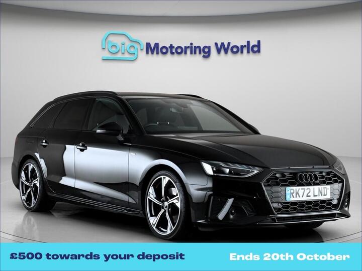 Audi A4 Avant 2.0 TFSI 35 Black Edition S Tronic Euro 6 (s/s) 5dr