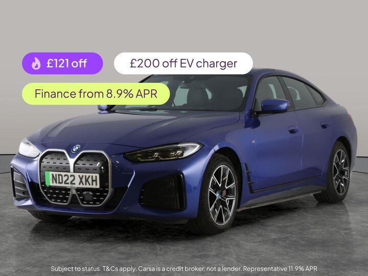 BMW I4 40 83.9kWh M Sport Gran Coupe Auto EDrive 5dr