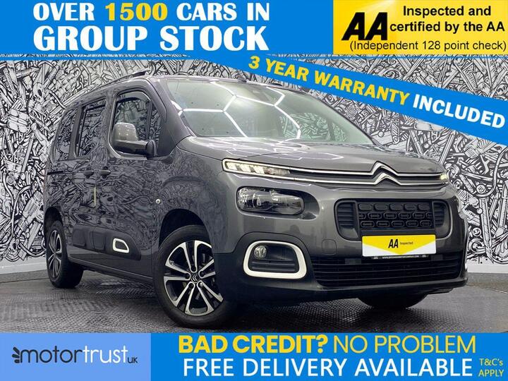 Citroen BERLINGO 1.5 BlueHDi Flair M MPV Euro 6 5dr Citroen BERLINGO 1.5 BlueHDi Flair M MPV Euro 6 5dr
