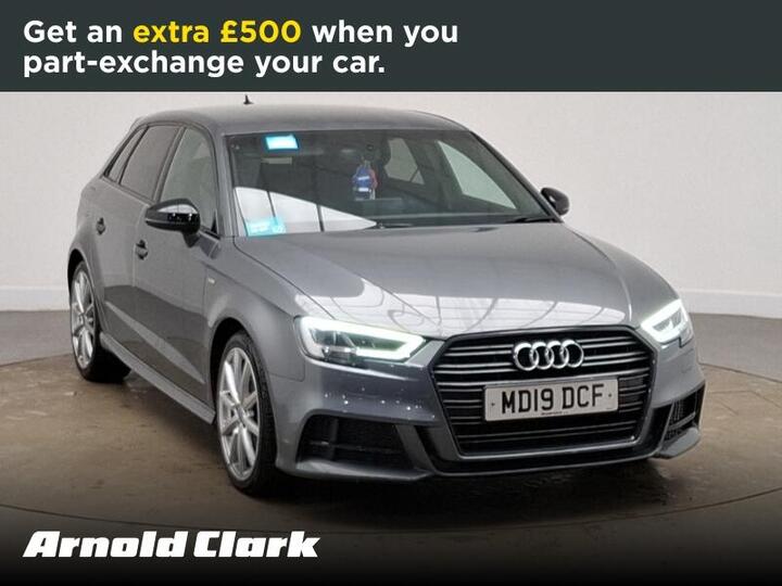 Audi A3 1.6 TDI 30 Black Edition Sportback S Tronic Euro 6 (s/s) 5dr