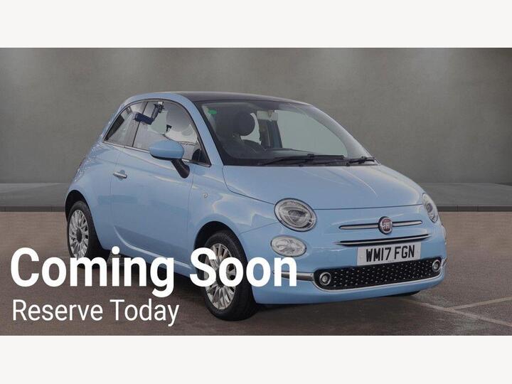 Fiat 500 1.2 Lounge Euro 6 (s/s) 3dr