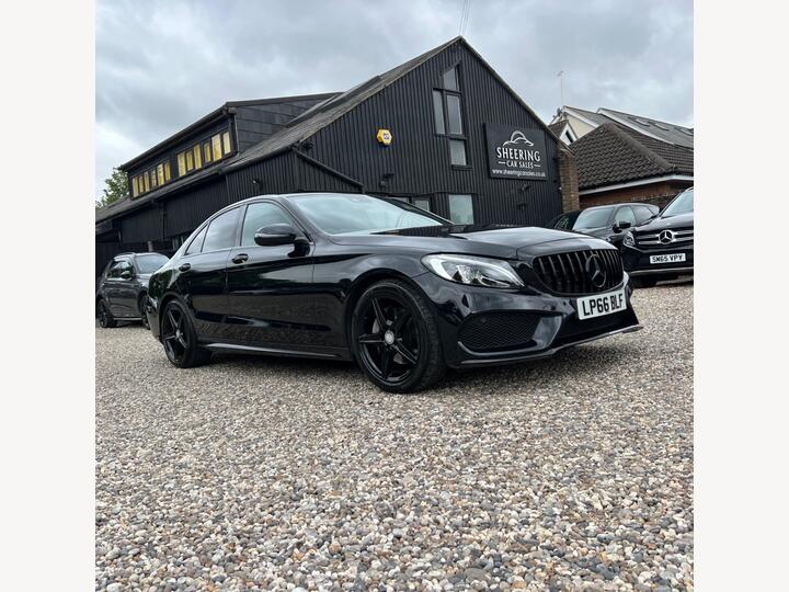 Mercedes-Benz C Class 2.0 C200 AMG Line (Premium Plus) G-Tronic+ Euro 6 (s/s) 4dr