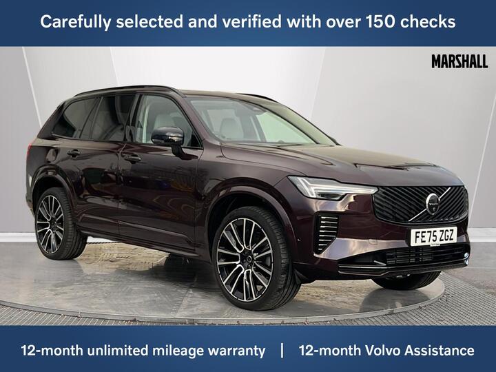 Volvo XC90 2.0 T8 18.8kWh Ultra Dark Auto 4WD Euro 6 (s/s) 5dr