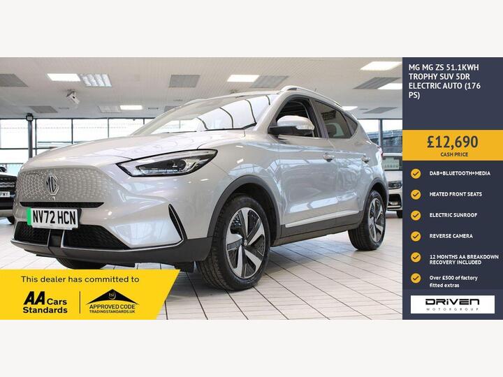 MG MG ZS 51.1kWh Trophy Auto 5dr