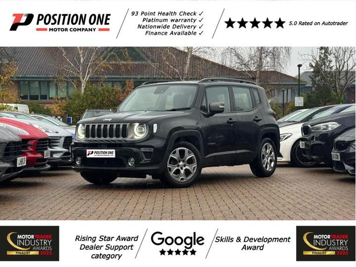 Jeep Renegade 1.0 GSE T3 Limited Euro 6 (s/s) 5dr Jeep Renegade 1.0 GSE T3 Limited Euro 6 (s/s) 5dr