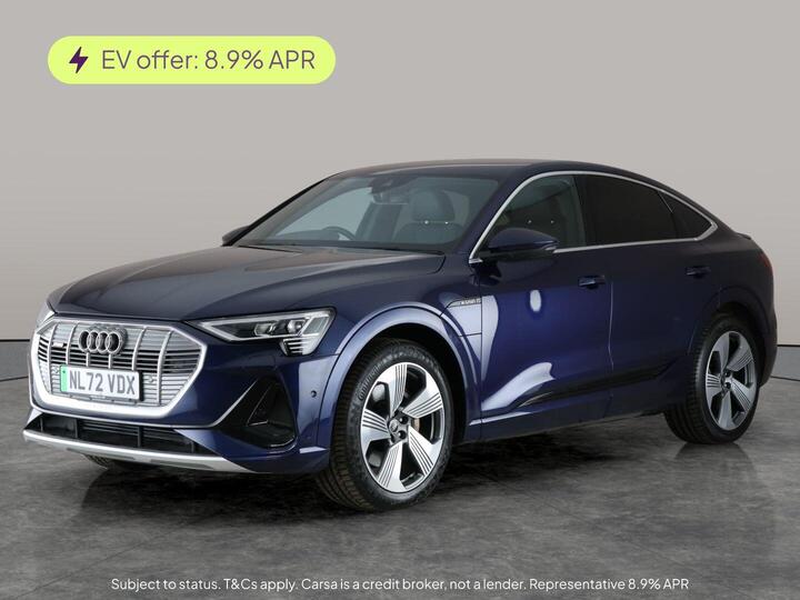 Audi E-tron 55 S Line Sportback Auto Quattro 5dr 95kWh (11kW Charger)