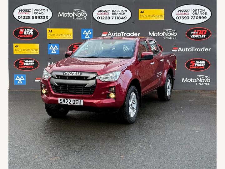 Isuzu D-MAX 1.9 TD DL20 4WD Euro 6 (s/s) 4dr