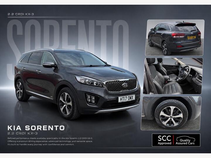 Kia Sorento 2.2 CRDi KX-3 Auto AWD Euro 6 5dr