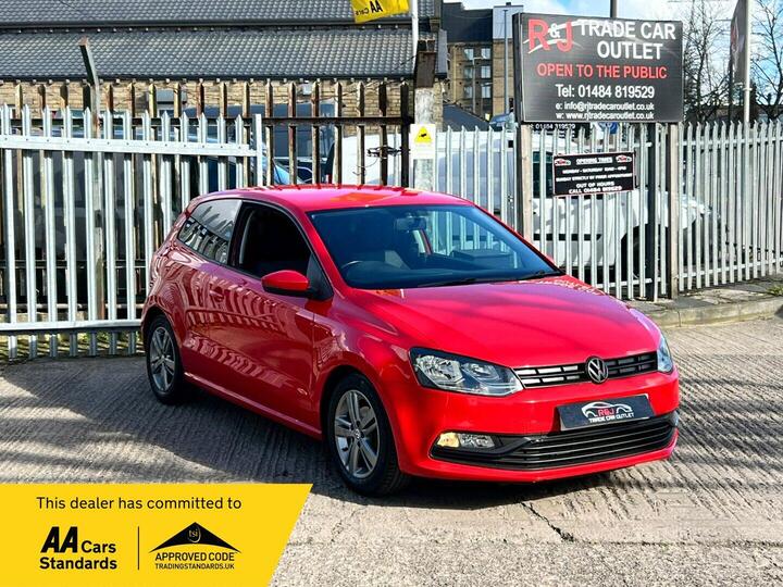 Volkswagen Polo 1.0 BlueMotion Tech Match Euro 6 (s/s) 3dr