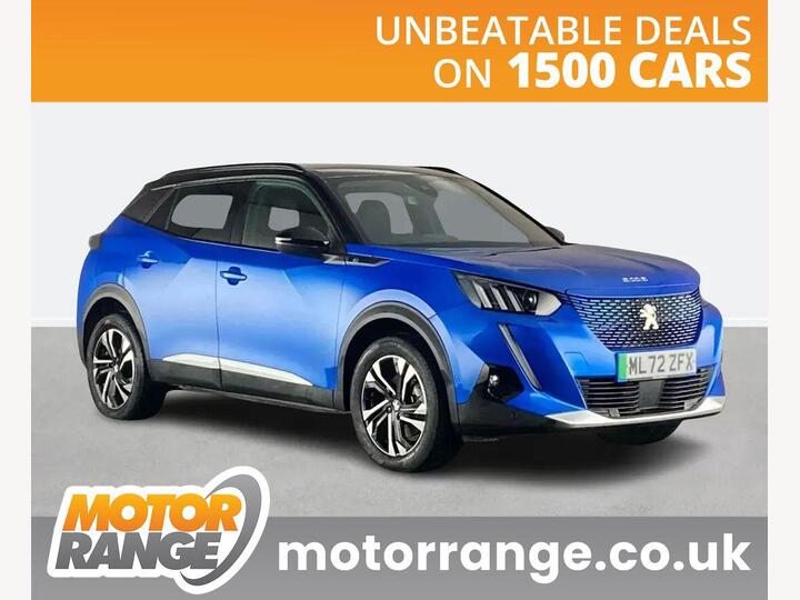 Peugeot 2008 50kWh GT Auto 5dr (7kW Charger)