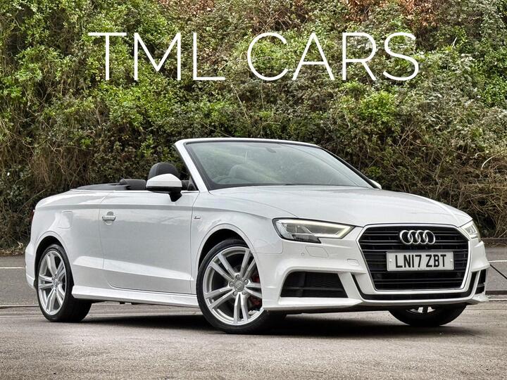 Audi A3 Cabriolet 1.4 TFSI CoD S Line S Tronic Euro 6 (s/s) 2dr
