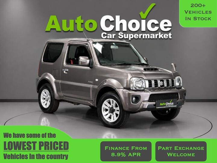 Suzuki JIMNY 1.3 VVT  X-Adventure Auto 4WD Euro 5 3dr (Rust Free Import) In Blackburn Finance Available 12 To 84 Months