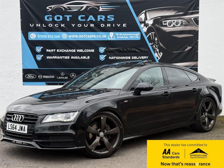 Audi A7 3.0 TDI V6 Black Edition Sportback S Tronic Quattro Euro 5 (s/s) 5dr