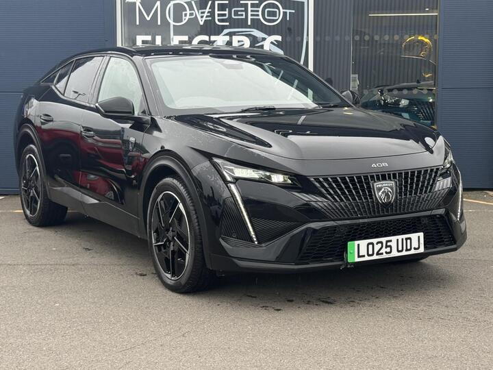 Peugeot 408 58kWh GT Fastback Auto 5dr Peugeot 408 58kWh GT Fastback Auto 5dr