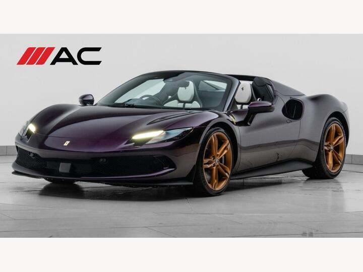 Ferrari 296 3.0T V6 7.45kWh Spider F1 DCT Euro 6 (s/s) 2dr