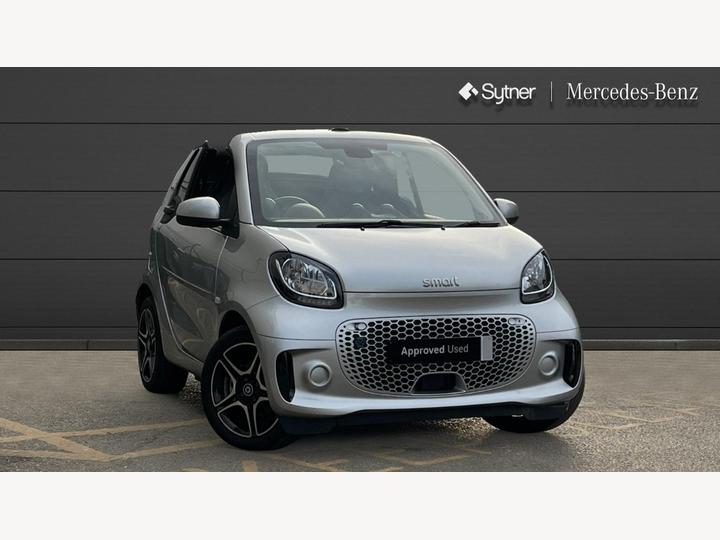 Smart FORTWO CABRIO 17.6kWh Premium Cabriolet Auto 2dr (22kW Charger)