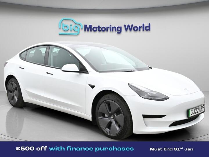 Tesla Model 3 Standard Range Plus Auto RWD 4dr