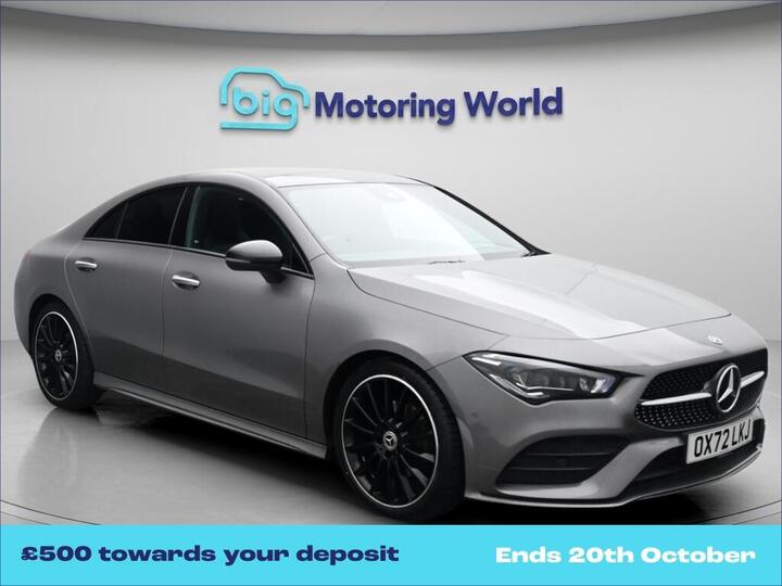 Mercedes-Benz CLA 1.3 CLA180 AMG Line Night Edition (Premium Plus) Coupe 7G-DCT Euro 6 (s/s) 4dr