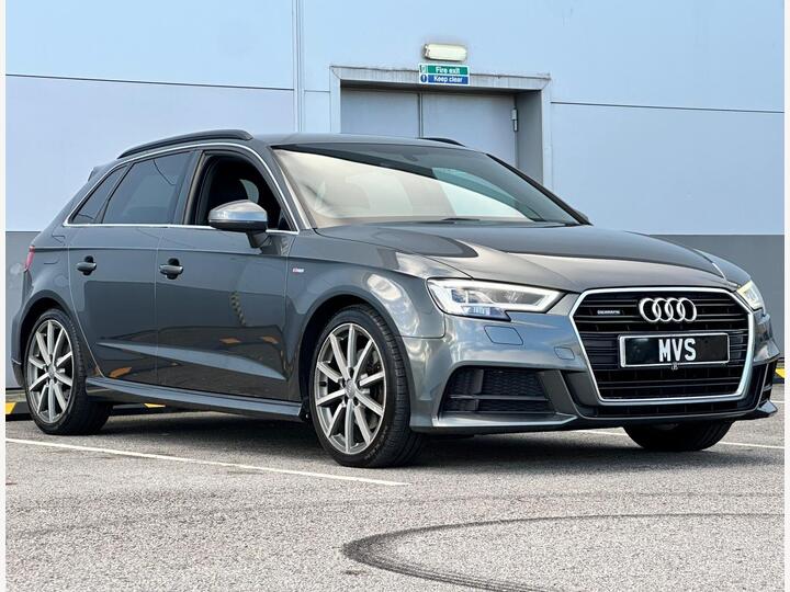 Audi A3 2.0 TDI S Line Sportback S Tronic Auto 6Spd Quattro Euro 6 (s/s) 5dr